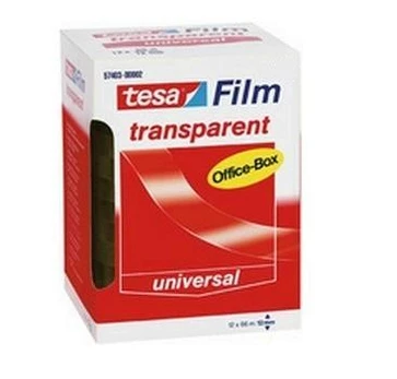 Tesa tesafilm Office Box 8 Rollen 66m 19mm skaidri