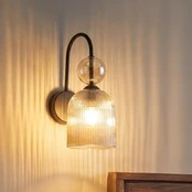 Sieninis šviestuvas TK LIGHTING SOPHIA COGNAC, 1 x E14