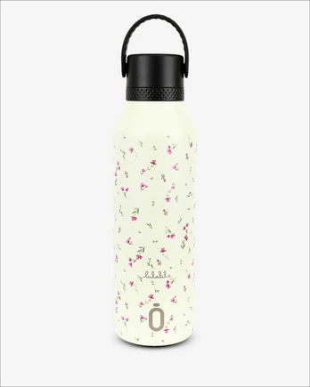 Buteliukas termiczna Runbott Mii 600 ml - różyczki
