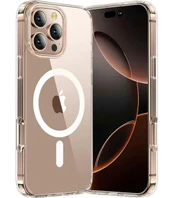 Skaidrus dėklas Apple iPhone 16 Pro Max telefonui "TP Flex Magsafe"