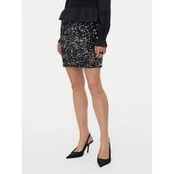 Vero Moda Mini sijonas Bella 10335704 Juoda Slim Fit