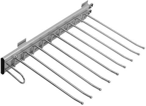 Hanger for pants - side holder