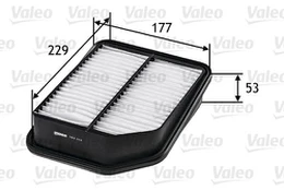 Oro filtras VALEO 585153 kaina