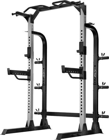 MULTIFUNCTIONAL HALF RACK POWER CAGE KLT5432 SEMI COMMERCIAL HMS