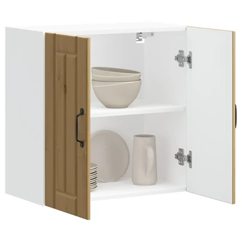 Sieninė virtuvės spinta Lucca Artisan Oak Engineered Wood