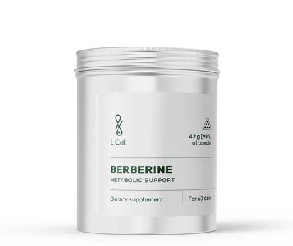 L Cell Berberino milteliai 42g >98% grynumas