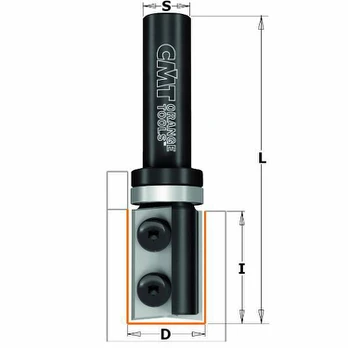 Grąžtas Freza HM S=8 16x35x80, CMT