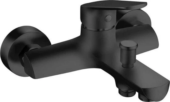 Bathtub faucet Flavis, black CERSANIT
