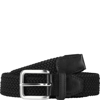 Diržas vyrams, Juoda, JACSPRING WOVEN BELT