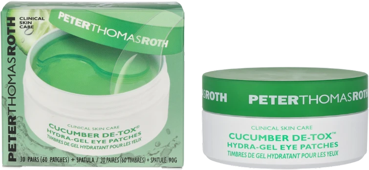 P.T. Roth Cucumber De-Tox Hydra-Gel Eye Patches Set 60