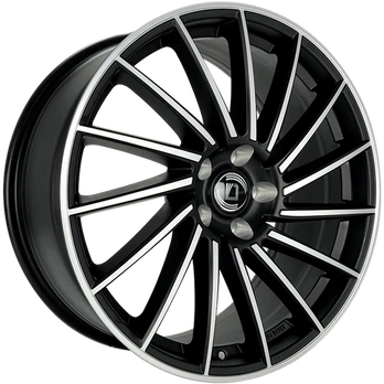 DIEWE WHEELS Briosa Neromachined R18 5x114.30 ET43 CB66.10 J8.0
