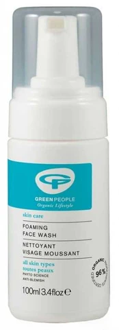 Putojantis veido prausiklis Žalias PEOPLE, 100 ml