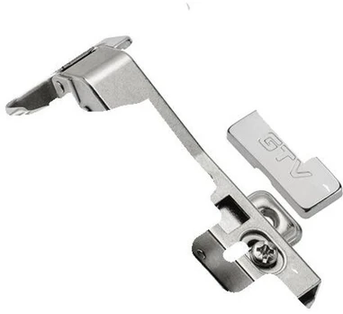 Self-closing hinge/hydraulic angular 45° roller H=0