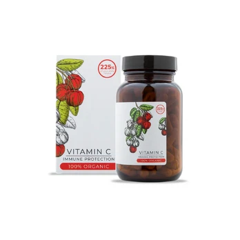 ENDOCA natūralus vitaminas C (60 kapsulių)