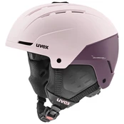 Slidinėjimo šalmas Uvex Stance, rožinis/violetinis, 51-55 cm