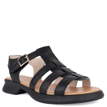 Basutės moterims, Juoda, Sandals
