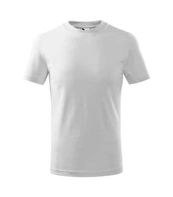 Vaikiški Marškinėliai MALFINI Basic 138 White, 160g/m2