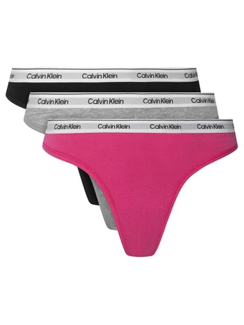 Calvin Klein Underwear Stringų komplektas LV00QD5209 Spalvota