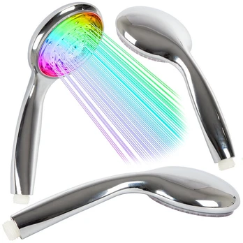 RGB chromuotas dušo rankenėlė