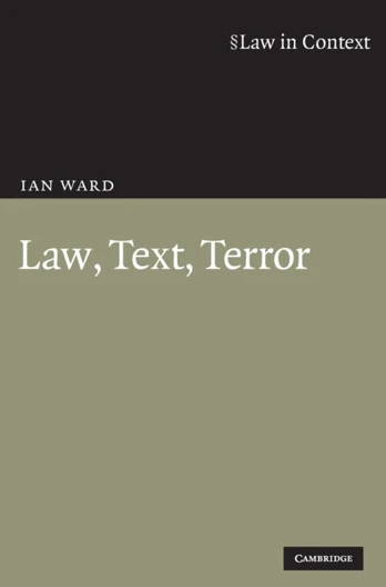Law, Text, Terror