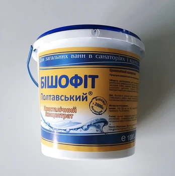 Bišofito kristalinis koncentratas - vonios pasta "BishEffect" 1000 ml