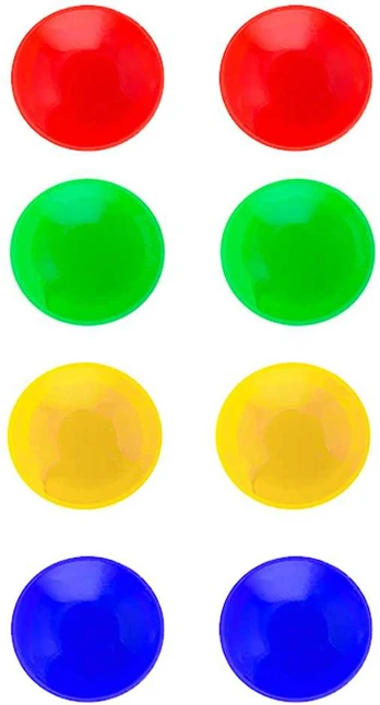 Springos MB0010A MAGNETAI LENTAI 8 VNT. 20 mm