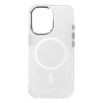 Hurtel Glitter Case MagSafe Baltas Samsung Galaxy S26 Ultra