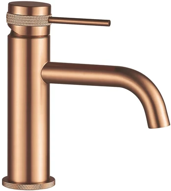 Praustuvo maišytuvas REA Lungo Grip Low, Brushed Copper