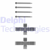 DELPHI LX0047 Brake pad fitting kit kaina