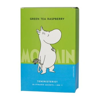 Teministeriet - Moomin Green Tea Raspberry - 20 arbatos pakelių
