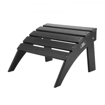 Pufas, 47,5x50x33 cm, Juodas, Sulankstomas HDPE