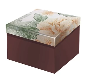 Dovanų dėžutė, įvairių spalvų, 13×13×8 cm