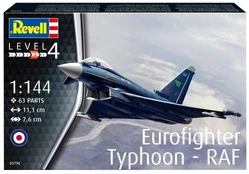 Revell Model plastikowy samolot eurofighter typhoon raf 1/144 kaina