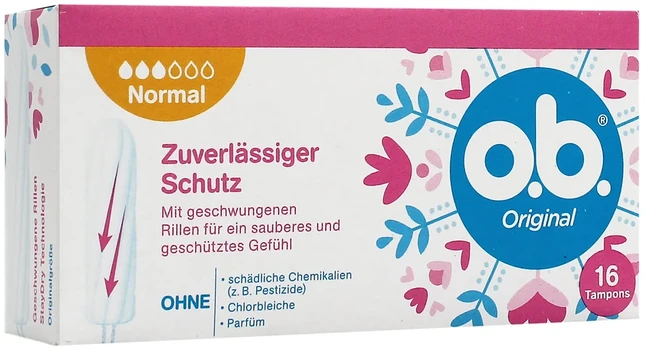 o.b. Original Normal Tampons 16pcs