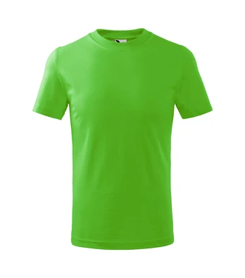 Vaikiški Marškinėliai MALFINI Basic 138 Apple green 160g/m2