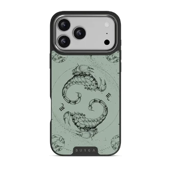 Scorpio - iPhone 17 Pro Max Case, Elite Dark (MagSafe) / Gunmetal / Turquoise