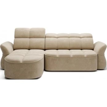 Kampinė sofa Beneth, Smėlio