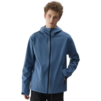 Vyriška softshell striukė 4F M324 džinsinė 4FWSS25TSOFM324 32S