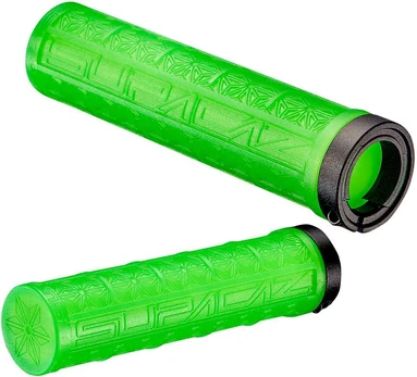 SUPACAZ Grizips - Neon Žalias vairo rankenelės