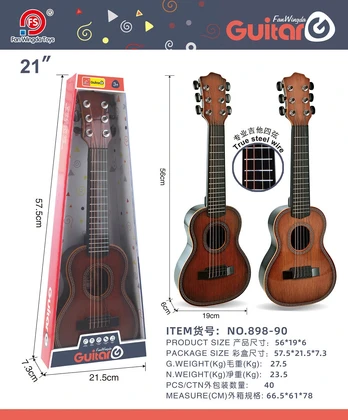 Guitar for Kids Light Brown