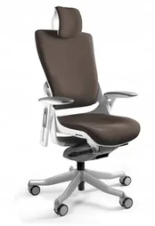 Unique Biuro kėdė Wau 2 BL409 audinys taupe/balta