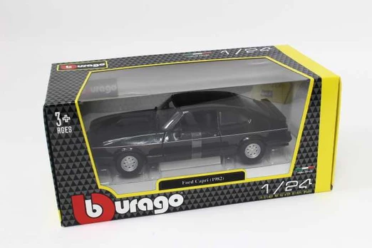BBU 1:24 Ford Capri 1982 juodas 21093BK 14316