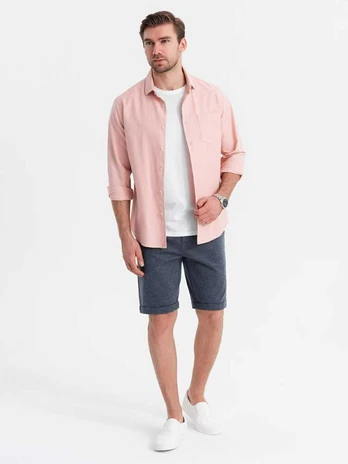 men's shorts-dark mėlynas