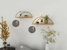 Mioli Decor Sienine lentyna Dekoratif Duvar RafÃ½ 2 kaina