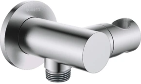 Round angled connector with handset holder kaina