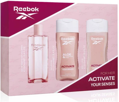 Reebok ACTIVATE YOUR SENSES WOMAN CASE 3 pcs