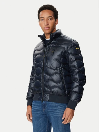 Blauer Demisezoninė striukė Daniel 26WBLUC03067 Tamsiai mėlyna Regular Fit