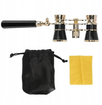 Operos žiūronai su rankena 3x25 metaliniai