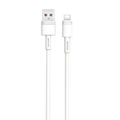 XO cable NB-Q166 USB - USB-C 1,0 m 5A baltas kaina