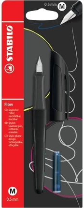 Plunksnakotis FLOW ACTIVE M black